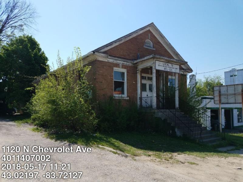 1120 N CHEVROLET AVE, FLINT, MI 48504 Genesee County Land Bank